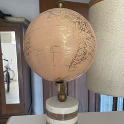 Pink Desk Globe