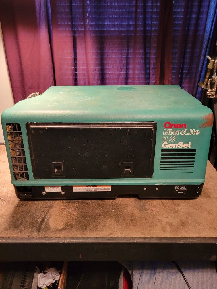 Onan 2800 Generator Gas