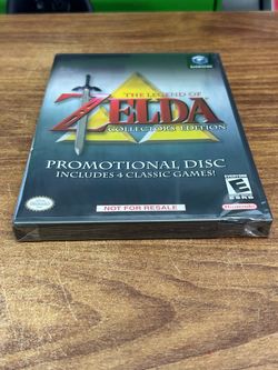 Brand New - Sealed - Zelda - Nintendo GameCube Game - 4 Games 1 Disk - $200