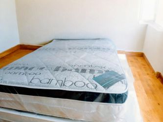 $199 Queen pillow top mattress only brand new free delivery same day