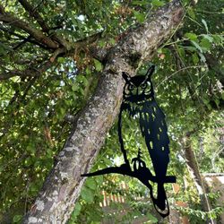 Outdoor Metal Owl 
