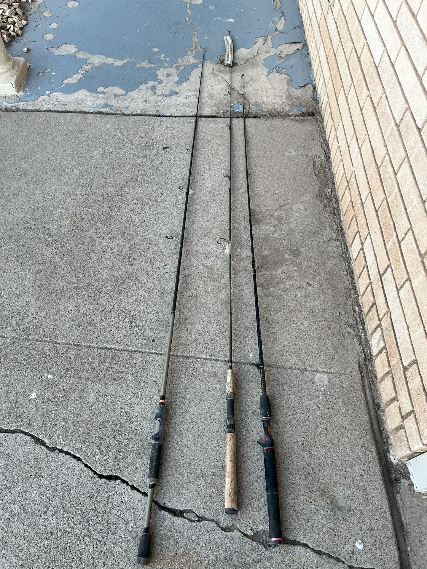 3 Fishing Rods