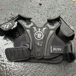 Warrior Burn Next Lacrosse Shoulder Pads Yth Sm 