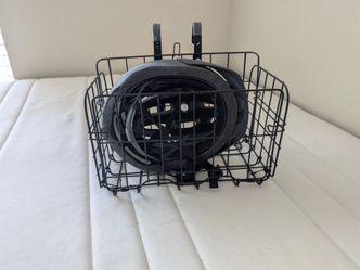 Bike helmet and Basket