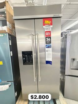 KitchenAid Side-by-Side Built-In Refrigerator