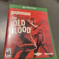 Wolfenstein the old blood for xbox one
