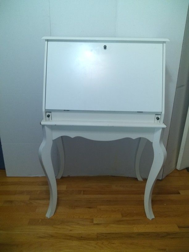 White Secretary Desk