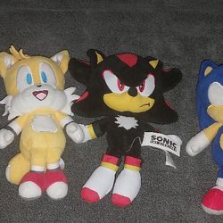 Sonic Plushies 