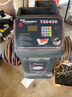 ATF flush machine