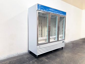 NSF 3 Glass Door Freezer Merchandiser Frozen food SD1.9L3