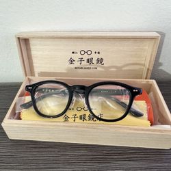BRAND NEW KANEKO OPTICAL KC-94 BLACK 47 SIZE EYEGLASSES MADE IN JAPAN