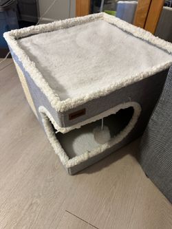 Cat Cube & Stairs