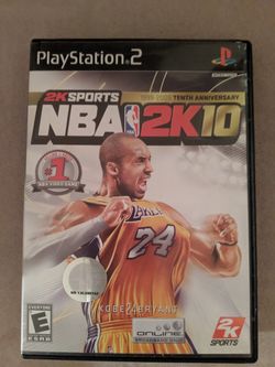 PS2 NBA 2K10