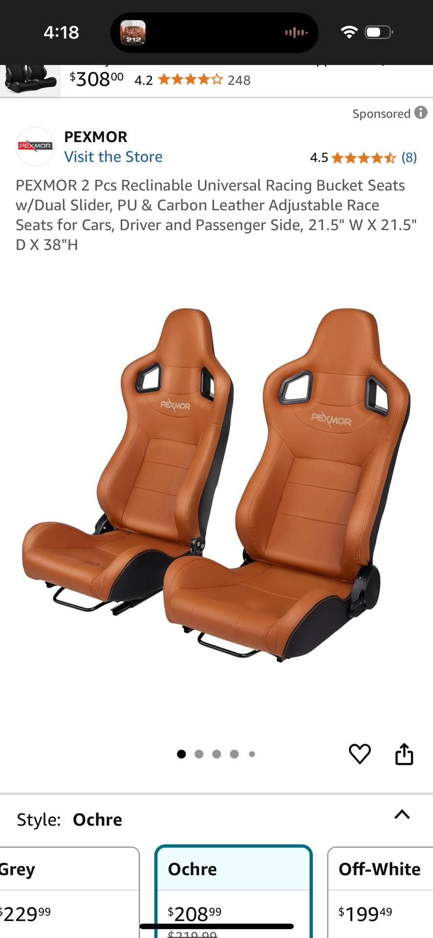Race Seat