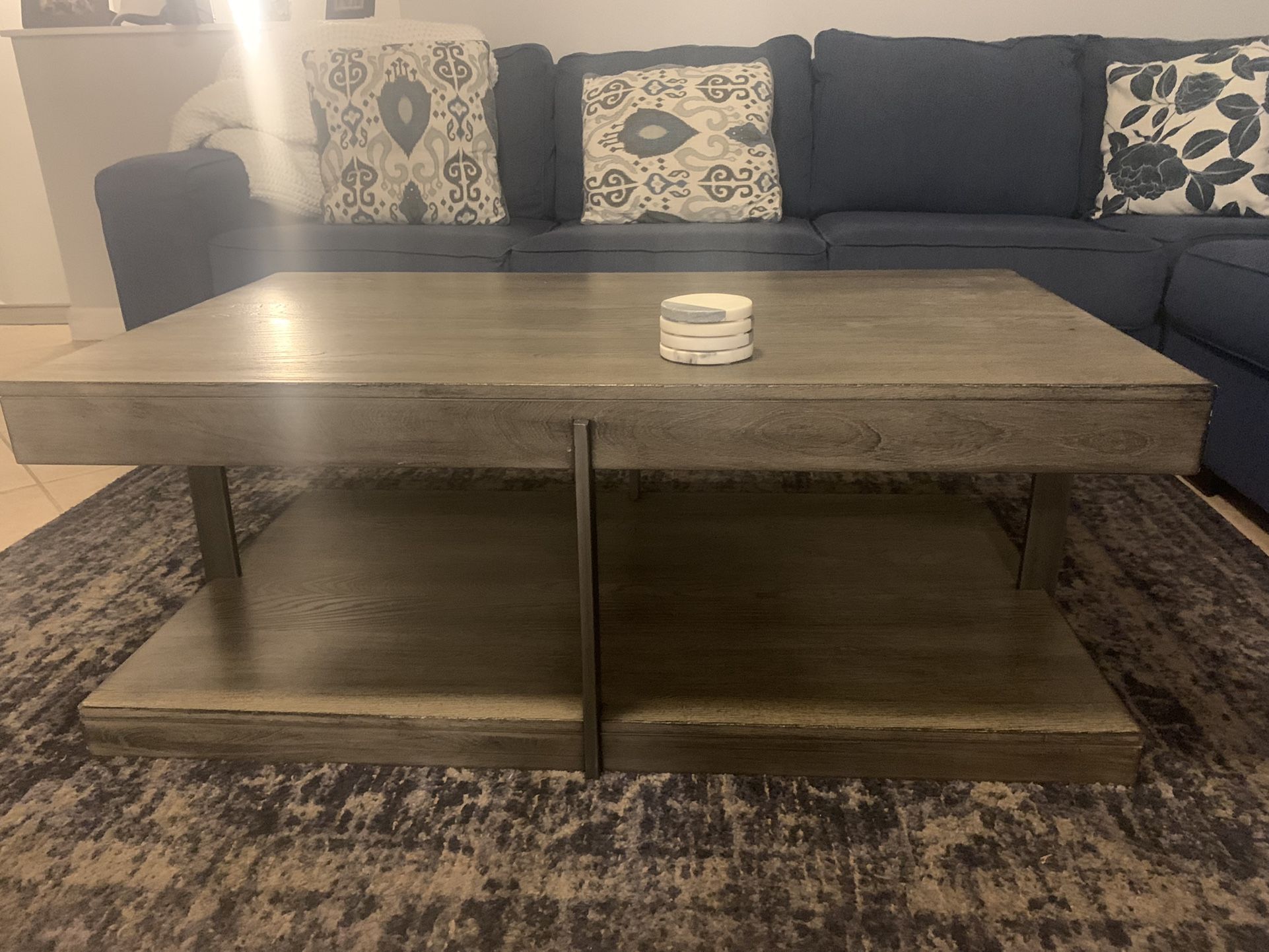 Ashley Furniture - Coffee Table - Brown -4 ft by 2 1/3 ft