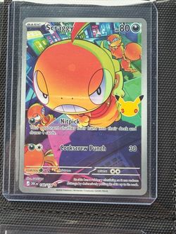 Scraggy 140/128 Pokemon 30th Celebration