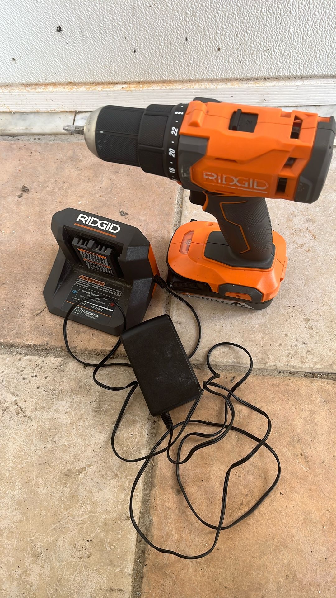 RIDGID power drill