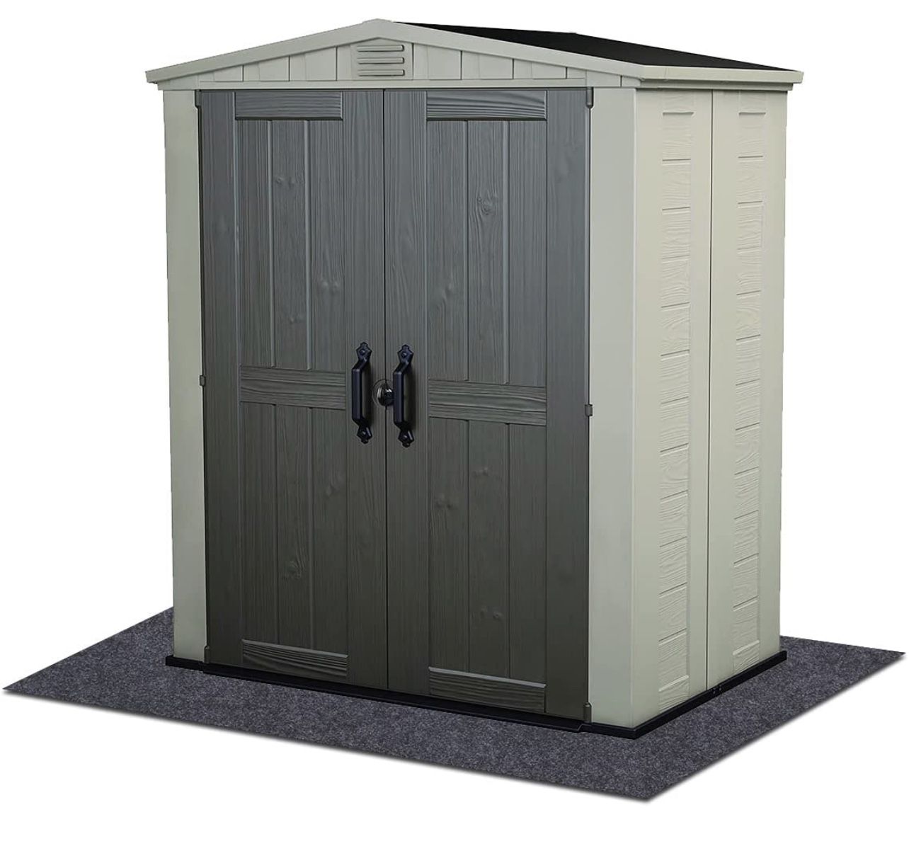 Outdoor Storage Shed Mat，Waterproof and Dustproof Outdoor Carport Mat