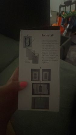 Twin Door Outlet Box Safety Cover