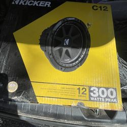 Kicker Subwoofer 