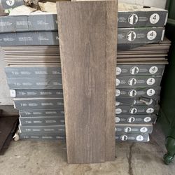 Wood Plank Matte Porcelain Tile 