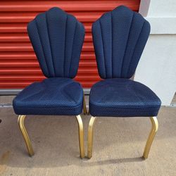 Blue Banquet Chairs