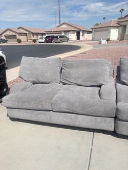 Couch and love seat