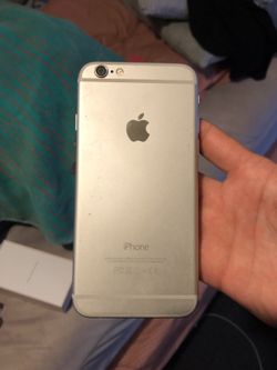 IPhone 6 for sale just got upgrade not needing this one any more works great barely no scratches or dents always kept a case on it let me no hit me
