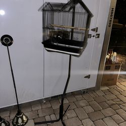 Bird Cage With BEAUTIFUL STAND (OPEN TO TRADES)