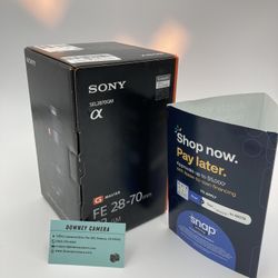 Sony FE 28-70mm F2 Lens