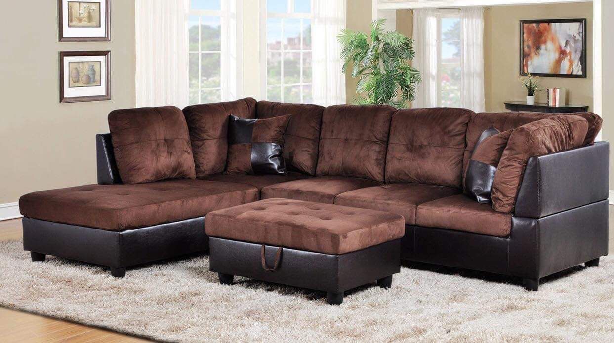 🎈Free Delivery—Brand new sectional sofa couch 