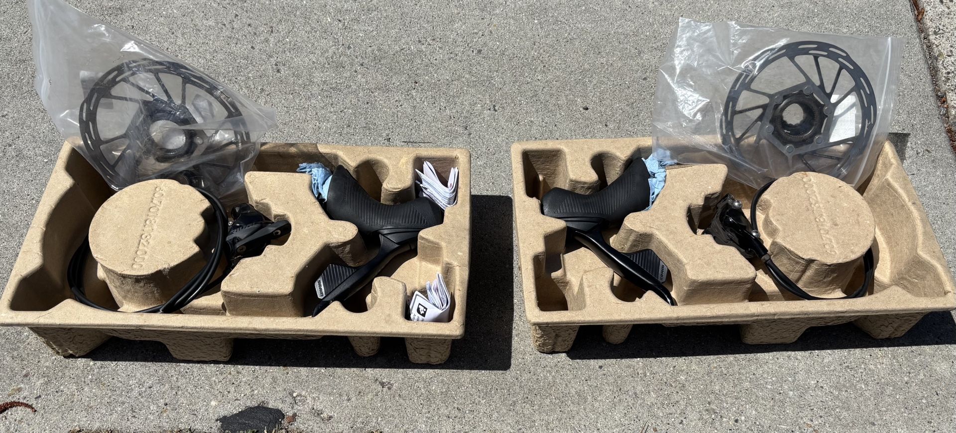 SRAM Rival Shifters & Brake Rotors
