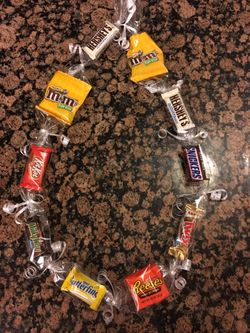 Candy graduation leis