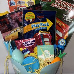 Lightning McQueen Easter Basket 