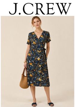 J. Crew Cheetah Print Wrap Midi Dress Sz 8