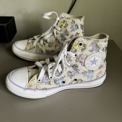 Girls Unicorn All Star Converse Shoes 