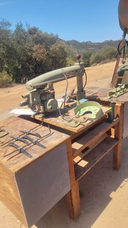 Dewalt Radial arm saw with bench