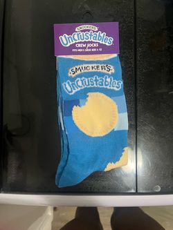 Smucker's Uncrustables Crew Socks Men's Size 6-12