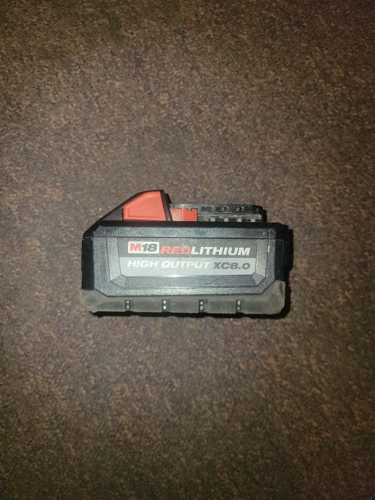 XC-8.0 Battery M18 Milwaukee
