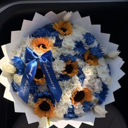 Ramo Buchon Roses Flower Bouquet Valentines