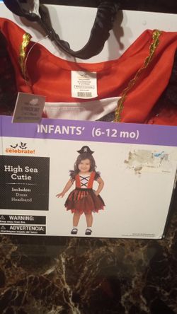Disfraz d niñas( 6a12 mo)