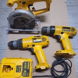 Dewalt Drills And Saw