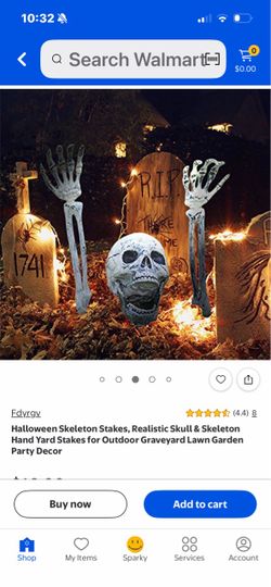 Halloween skeleton decor , new