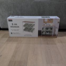 Seville 6 Bin Organizer  Storage 