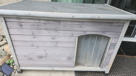 Insulated dog house