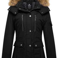 Coat Warm Puffer Jacket Size 3XL