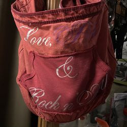 Pink Reversible Tote Bag