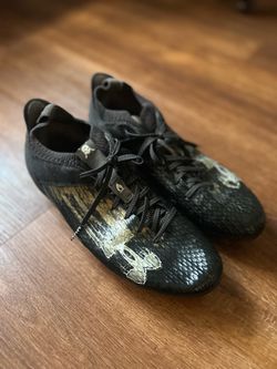 Adidas Football Cleats Black Gold
