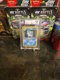 Pokémon Blastoise 1999 Base Set (Beckett 6.5)