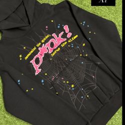 Spider Pink Hoodie